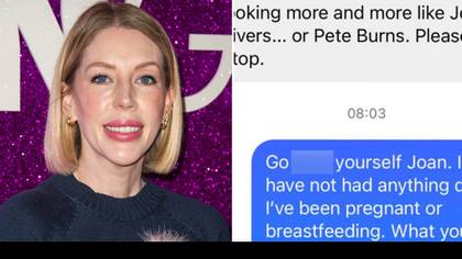 Katherine Ryan hits back at troll who called her out over 'changing face'