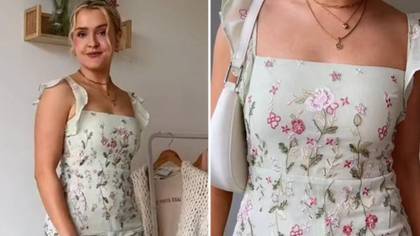 Woman defends outfit after being called out for 'terrible' wedding guest dress