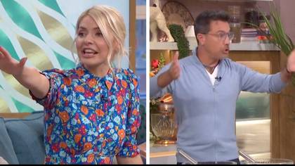 Holly Willoughby left speechless after Gino D’Acampo makes awkward Phillip Schofield comment