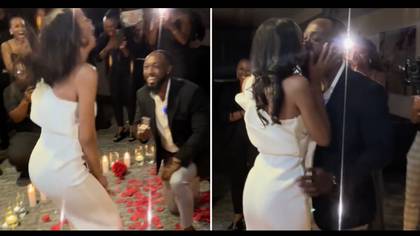 Man proposes to girlfriend and surprises her with entire wedding on the same night