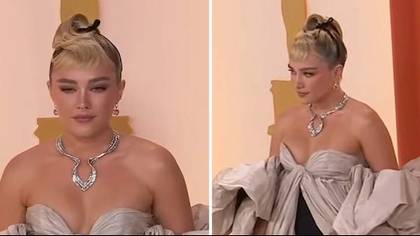 Florence Pugh's Oscars 'crumpled' dress compared to a 'wadded up tissue'