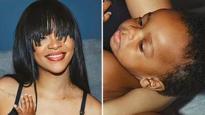 Rihanna shares adorable photo of her breastfeeding in new maternity bra