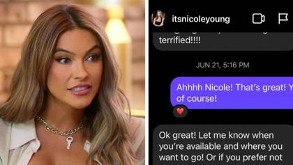 Selling Sunset's Chrishell Stause exposes Nicole Young's text messages amid feud