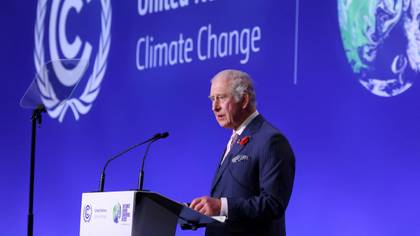 Cop26: Prince Charles Trips Up Stairs Ahead Of Climate Change Speech