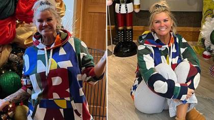 Kerry Katona faces backlash as she shows off giant Grinch-themed Christmas tree