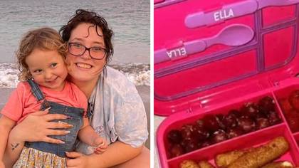 Mum faces backlash over daughter's packed lunch for school