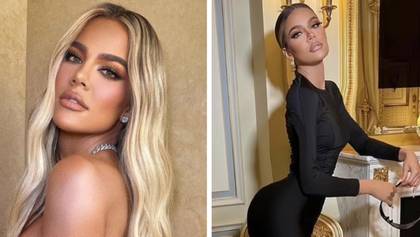 Khloé Kardashian hits back and denies Photoshopping Instagram photo of herself