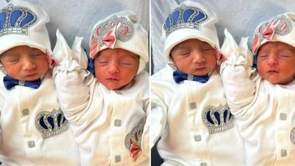 Mum reveals Christmas miracle after giving birth to twins who were born on different days