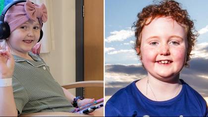 Schoolgirl will spend ninth birthday cancer-free after beating devastating brain tumour