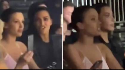 Fans are all saying the same thing after spotting Kim Kardashian and Bianca Censori at Kanye West album party