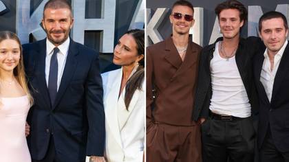 Fans praise David and Victoria Beckham's four children at Netflix doc premiere