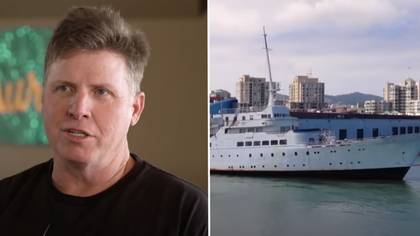 Man bought an entire cruise ship online and now he lives on board