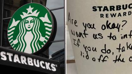 Starbucks worker praised for giving coffee cup to teenage customer sat on her own