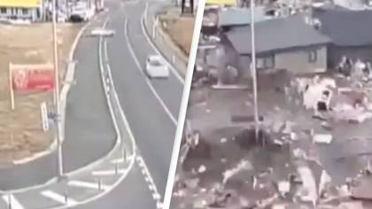 Surveillance camera in Japan captures devastation caused by 2011 tsunami