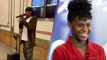 American Idol winner Just Sam reassures fans after being spotted busking on subway