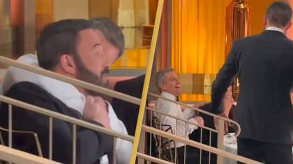 Ben Affleck surprises Matt Damon at the Golden Globes and people can’t get enough of their bromance