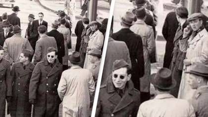 World War II 'time traveller' spotted in photo and people are convinced it's from the future