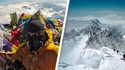 Selfie from top of Mount Everest destroys Flat Earth theory once and for all