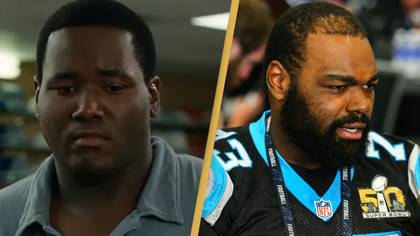 Man who played Michael Oher in The Blind Side reacts to revelation the story was a 'lie'