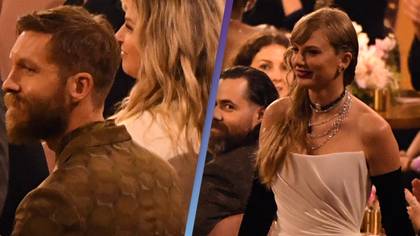 Fans left surprised after spotting Calvin Harris' reaction to seeing ex Taylor Swift at the Grammys