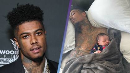 Blueface claims he was 'hacked' after posting picture of his baby son's genitalia
