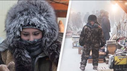 The world's coldest city just hit negative 50 degrees and residents say they 'can't fight it'
