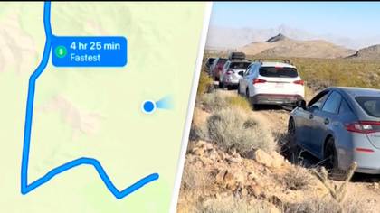 Tourists left stranded in Nevada desert after Google Maps takes them on shortcut