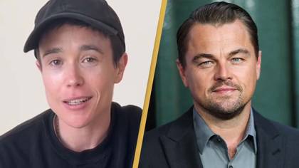 Elliot Page went on a double date with Leonardo DiCaprio and his mom