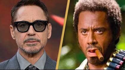 Robert Downey Jr. defends Tropic Thunder after receiving criticism for wearing blackface in movie