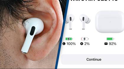 Real reason why one AirPod always dies faster than the other