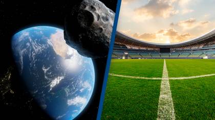 Monstrous asteroid the size of a sports stadium is hurtling towards Earth