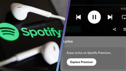 Spotify has started only letting Premium users view song lyrics