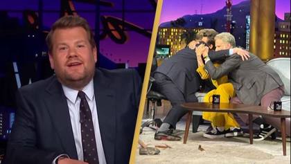 James Corden tears up during emotional final episode of Late Late Show