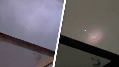 People spot 'glitch in the matrix' as they film unexplainable lightning ‘error’ during storm