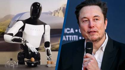 Elon Musk leaves people divided as he debuts robot who can fold clothes