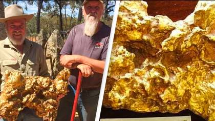 Biggest gold nugget ever found that weighed as much as a person would be worth an insane amount today