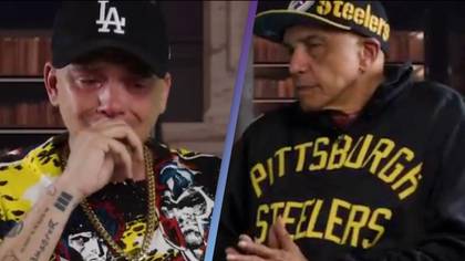 Logic tearfully asks dad why he abandoned him in incredibly emotional face-to-face interview