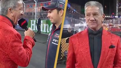 Bruce Buffer delivers 'cringiest' ever moment announcing driver at Las Vegas Grand Prix