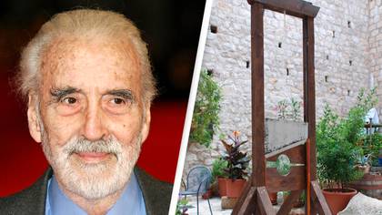 Christopher Lee Witnessed The Last Public Execution By Guillotine
