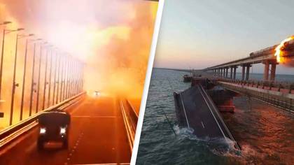 Russia says only bridge to Crimea has been destroyed by truck bomb