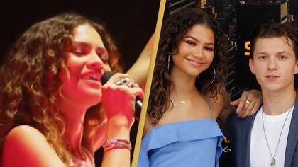 People are praising Tom Holland for his reaction to Zendaya's surprise Coachella performance