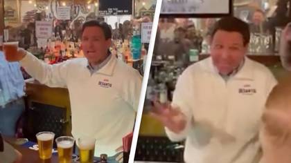 Ron DeSantis tells customers at bar 'I'll serve you anything except Bud Light'