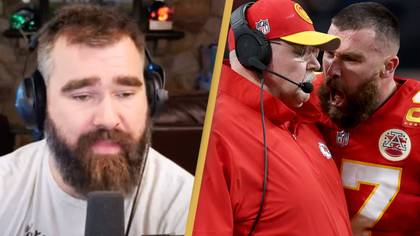 Jason Kelce says Travis 'crossed a line' when he exploded at coach Andy Reid during the Super Bowl