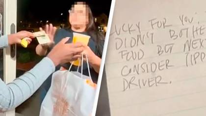 DoorDash delivery driver leaves customer ‘nasty’ note after assuming she wouldn’t tip