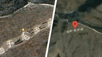 Google Maps User Spots 'Chinese Propaganda' Message Visible From Space