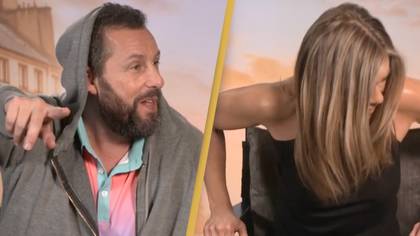 Jennifer Aniston walks out on interview after finding out what Adam Sandler got his Grown Ups co-stars