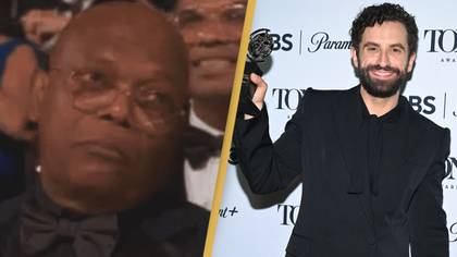 Samuel L. Jackson’s has the most unimpressed reaction to losing Best Actor Tony Award