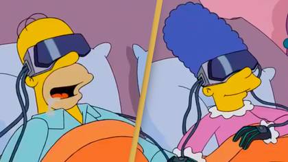 People are convinced The Simpsons predicted Apple Vision Pro eight years before release