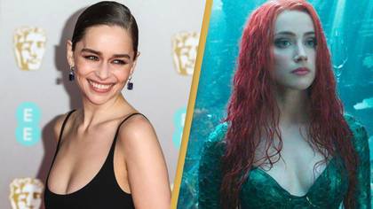 Emilia Clarke appears on Aquaman 2 cast list sparking rumours she's replacing Amber Heard