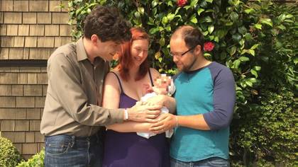 Asexual Man Is Living With A Couple And 'Co-Parenting' Their Baby
